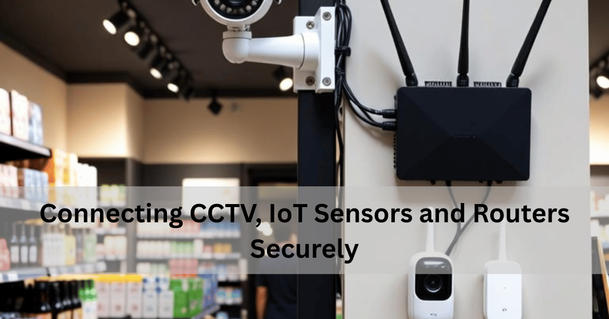 Architecture Guide: Connecting CCTV, IoT Sensors, and Routers Securely ...